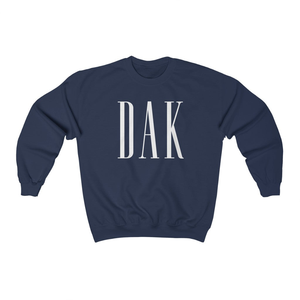 District Trading Company Cranky Yankee Crew Neck Sweatshirt Navy / XS